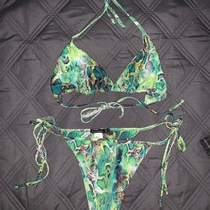 NEW Snakeskin String Bikini